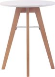 CLP Viktor Keukentafel 60 cm Natura Hout Rond Modern