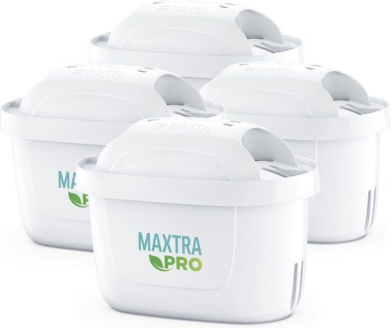 BRITA Maxtra Pro Pure Performance Waterfilter 4 Eenheden Transparant