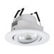 EGLO connect.z Saliceto-Z Spot encastrable intelligent - Ø 8,8 cm - Blanc - RGB & Dimmable - Zigbee