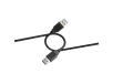 ISY Iuc-1011 Usb-a Naar 3.0 Kabel 15 M Zwart