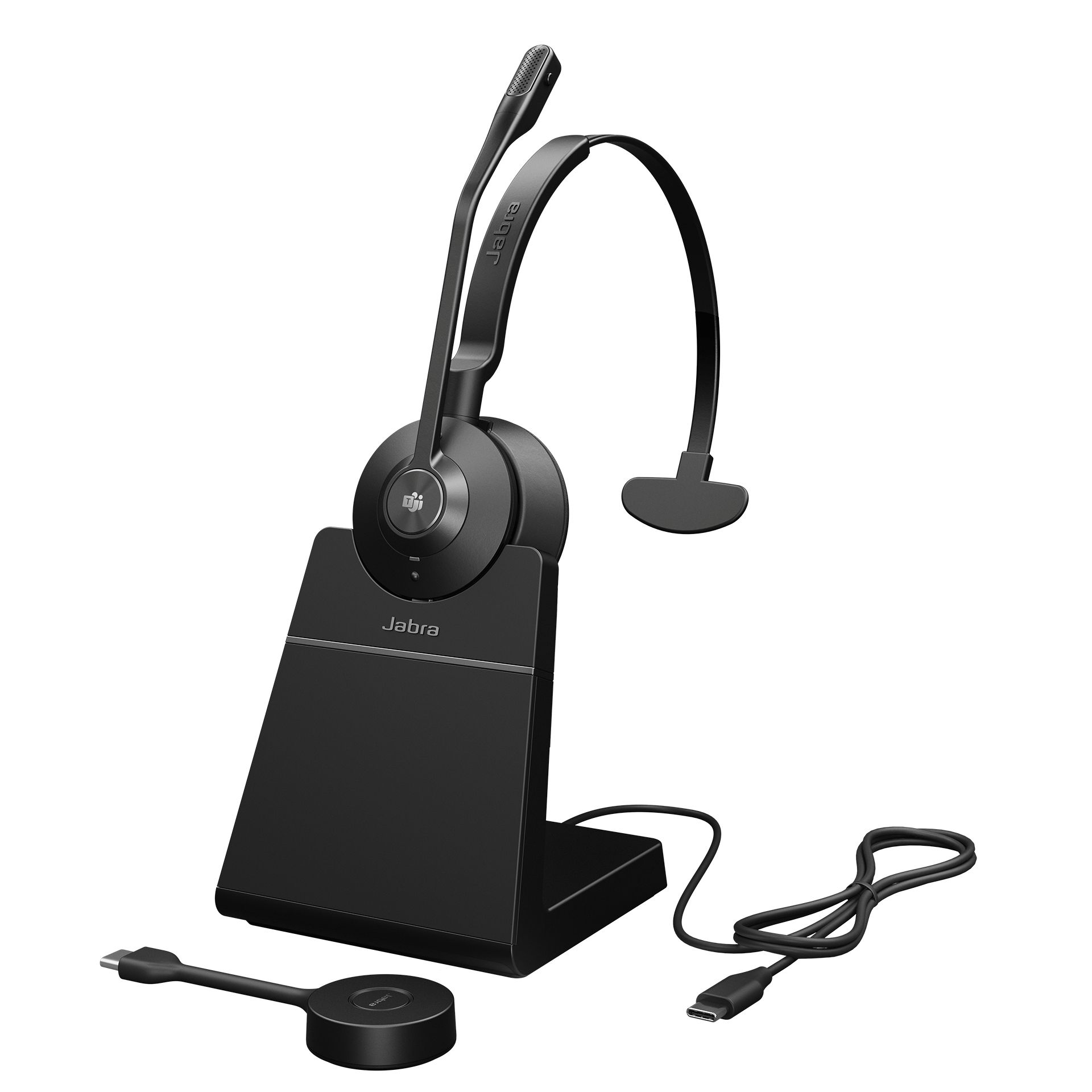 Jabra Engage 55 On Ear Headset - Mono - Zwart