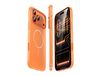 Apple Coque pour iPhone 17 Pro Max, dissipation thermique des bords, anneau magnétique MagSafe, version fine, orange, 1 pièce