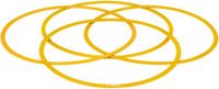 Jako - Hoop set - Hoepelset - One Size - Geel