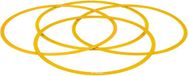 Jako - Hoop set - Hoepelset - One Size - Geel