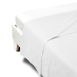 Caleffi Percalle 1003485, bedlaken, percal, wit, tweepersoonsbed