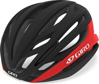 Giro Syntax Mips Fietshelm - Zwart/Rood - Racefietshelm - Maat S