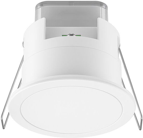 BES LED Inbouw Microwave Bewegingssensor IP54 - Prixa Sense - Ø76mm - 360° Detectie - 8m Bereik - 1200W