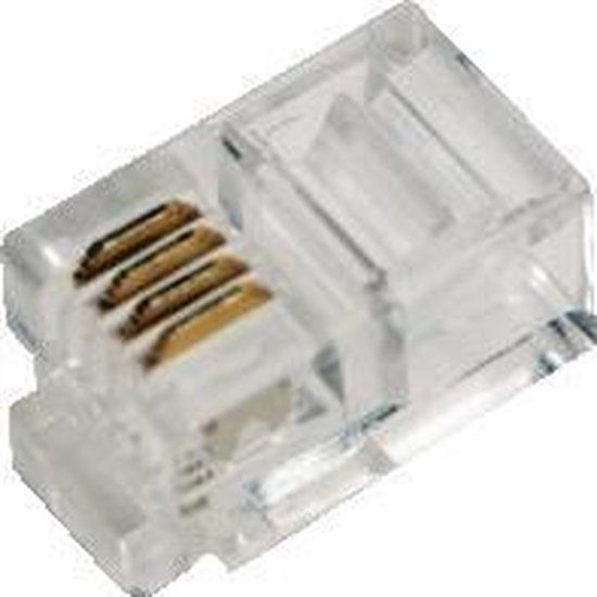 Logilink Patchstekker RJ10 4-polig Unshielded 100st.