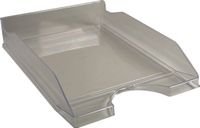 Exacompta 10x Brievenbak ECOTRAY - Transparent grijs - 12327D