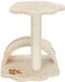 Unyqoos® Poteau griffoir compact et confortable avec revêtement en sisal et peluche pour chat