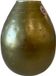 Atmosphera Bloemenvaas Emperor Ovaal - goud - metaal - D10 x H15 cm