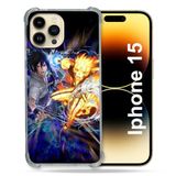 Cokitec iPhone 15 (6.1) Manga Naruto VS Versterkte Hoes