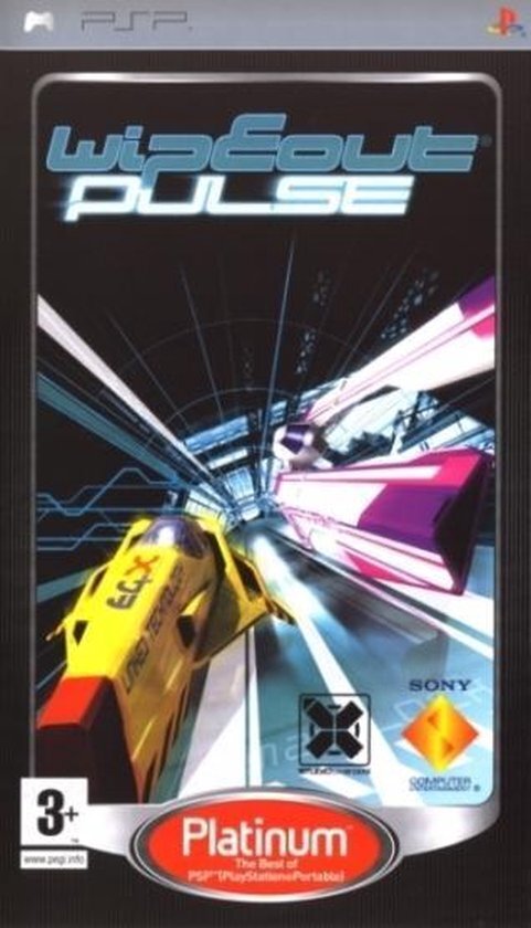 Sony Wipeout Pulse Platinum Psp