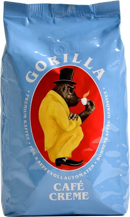Gorilla Café Crème Koffiebonen - 1 kg - Medium gebrand - Arabica