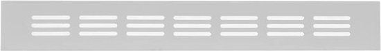 ClimaConnect Plintrooster aluminium - zilver L=300mm x H=40mm