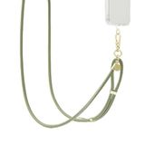 PopSockets Telefoon Lanyard, Telefoon Houder, Crossbody Telefoon Strap - Eucalyptus
