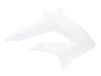 Tankbekleding Derbi Tankbekleding rechts OEM wit voor Derbi Senda 2011-, Gilera RCR, SMT 2011-
