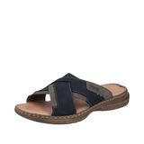 Rieker Heren Blauw Donker Pantoffels & Slippers Maat 42