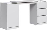 Vicco Ladekast met bureaufunctie Varino, Wit, 80 x 75.5 cm