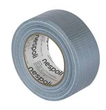 Nespoli Geweven tape grijs 50 mm x 50 m