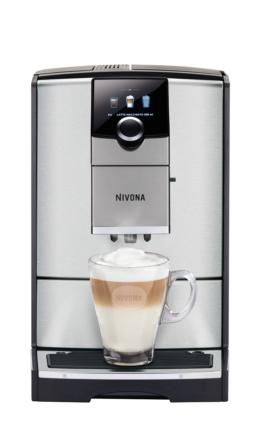 Nivona NICR 799 Volautomatische Combi Koffiemachine - Zwart/RVS