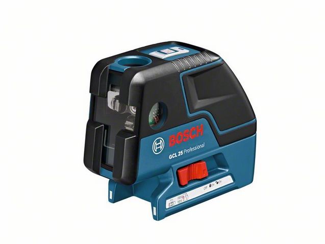 Bosch GCL 25 Professional - Puntlaser - 635 nm - 60 uur - 4 graden