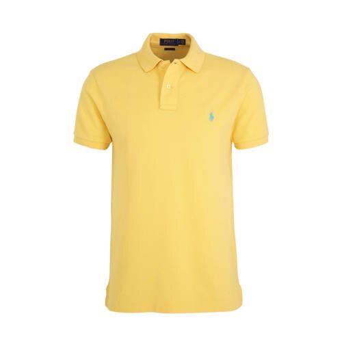 Polo Ralph Lauren slim fit polo geel