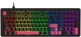 Ajazz AK980 Bedraad Mechanisch Gaming Toetsenbord - 98% Layout met Numpad - Gasket Mount - Hot-Swappable - RGB - US QWERTY - Red Switch - Zwart/Roze