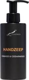 Claudius Cosmetics B.V. Claudius Cosmetics Handzeep Sweet Orange & Cedarwood 300 ml - met pomp - zwarte fles