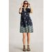White Stuff Thea Robe Imprimé Marine