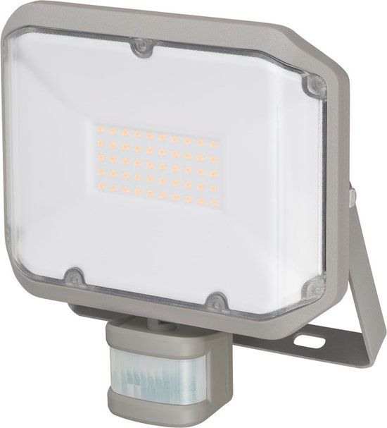 Brennenstuhl LED buitenlamp AL 3050 met bewegingsmelder - 30W - 3110lm - 3000K - IP44