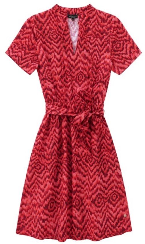 Elvira Collections Elvira Jurk Luka E3 26-043 Zebraprint Katoen/Elastaan M