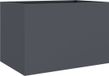 vidaXL Plantenbak - 62x47x46 cm - Staal - Antracietkleurig