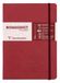Clairefontaine 793462C Nomaddict (ex Age Bag) Genaaid Notitieboek Elastiek My.Essential Rood - A5 14,8x21 cm - 192 Pagina's Genummerd Gelijnd - Ivoorkleurig Papier 90 g - Omslag Karton