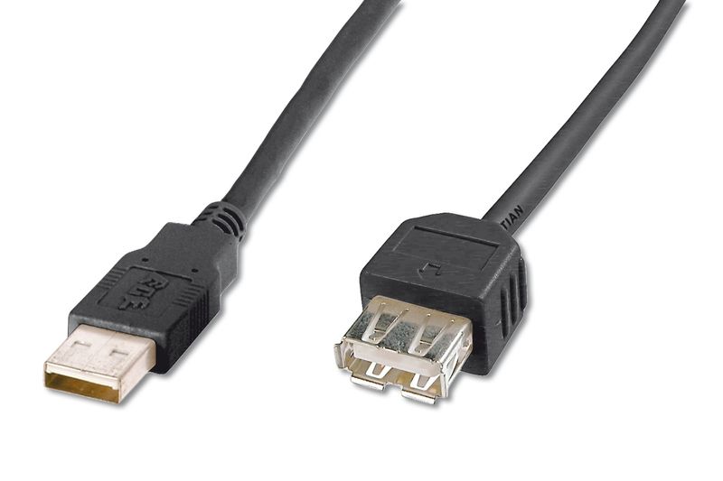 Digitus AK-300200-030-S - USB-kabel - 3 m - Zwart