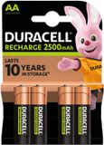 Duracell AA Oplaadbare Batterijen - 2400 mAh - 4 stuks