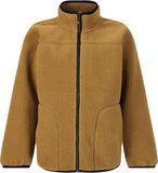 ZIGZAG Fleecejacke Root Geel-Bruin Kindermaat 104