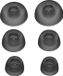 Jabra Eargels voor Elite 7 Pro/Active en Evolve 2 Buds - Zwart