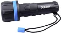 XCell Lampe de poche 2D - Noir, Bleu