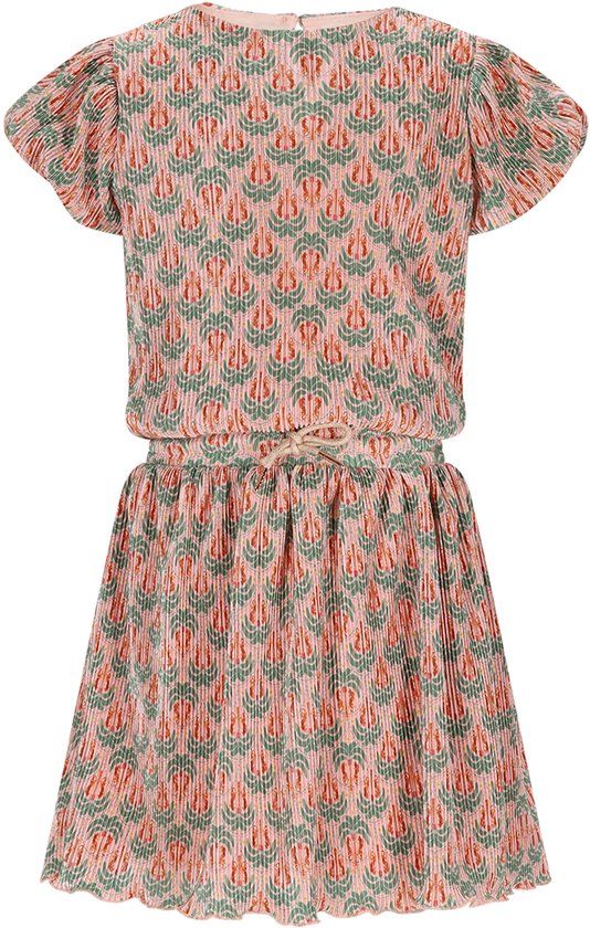 NONO Meisjes Jurk Miron Sage Green - Maat 158/164