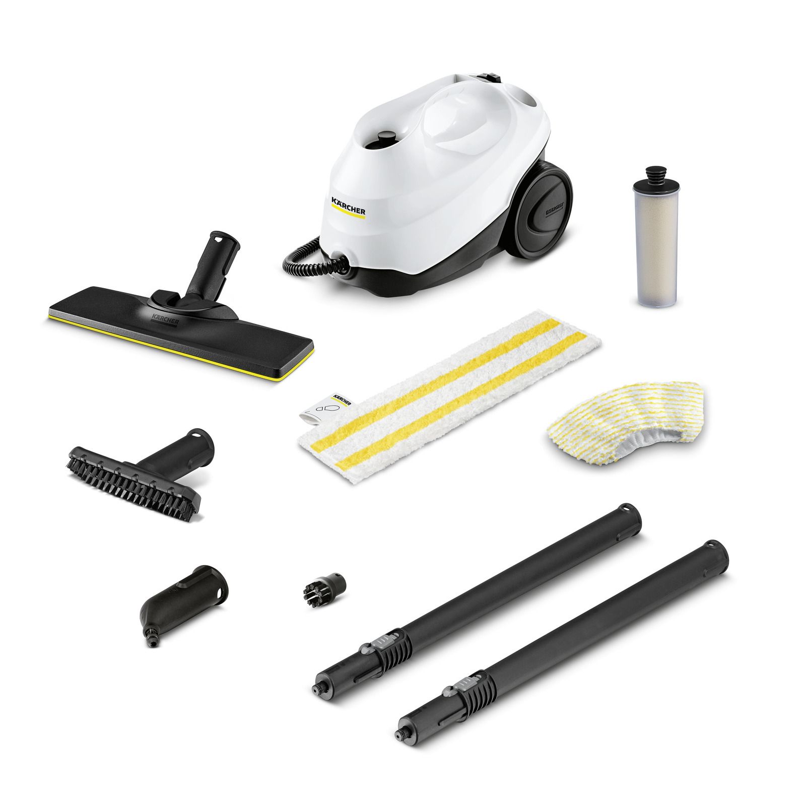 Kärcher SC 3 EasyFix Stoomreiniger - 1900W - Zwart/Wit