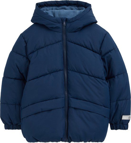 WE Fashion Jongens gewatteerde jas met fleecevoering