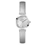 Guess GW0614L1 Dameshorloge, staal, leer, zilver