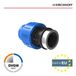 KIRCHHOFF PP overgangsstuk, 25 mm x 3/4"BI, knelfitting voor tyleen/socarex
