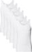 Schiesser Cotton Essentials 6-pack Mouwloze Hemden Wit XXL