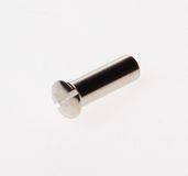 Ami Huls messing vernikkeld M5 x 21mm zaagsnede