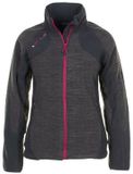 Peak Mountain Dames fleecejack Acut Grijs