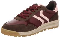 Tamaris - Dames - Veterschoenen - Leer - Rood - Maat 40