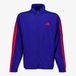 Adidas M 3S WV TT heren trainingsvest blauw rood - Maat L