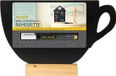 Securit Tafelkrijtbord met houten voet - Kopje - Incl. 1 krijtstift